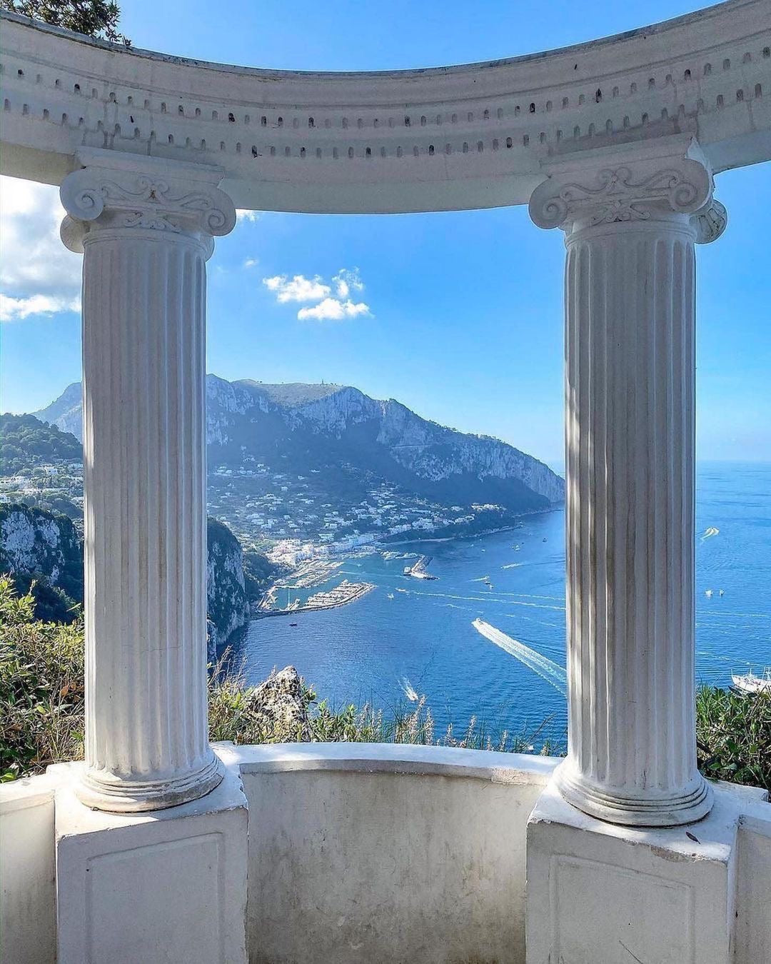 Villa Lysis in Capri, Italy